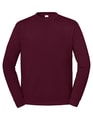 Heren Sweater Fruit of the Loom Iconic set-in Burgundy